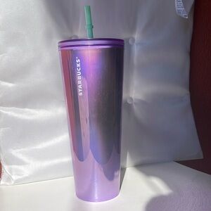 Chrome Starbucks cup